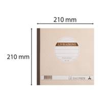 Manifold autocopiant 210X210 Livraisons 50 dupli - Avoine