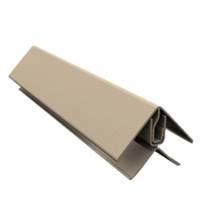 Profilé d'angle intérieur/extérieur alu laqué African Padauk - Gedimat