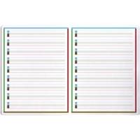 Cahier Clairenfantine Spécial DYS 17x22cm 48 pages 4 couleurs Interligne 3 mm