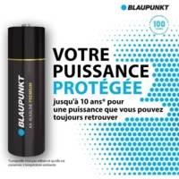 Piles AA alcalines PREMIUM, paquet de 4