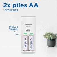 Eneloop Chargeur Compact Charger BW-CC50 avec 2xAA 2000 mAh