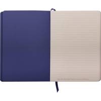 CÉLESTE Carnet A5 souple 144 pages Cuir d'agneau Lignées Multicolores