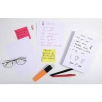 Etui de 100 Fiches BRISTOL 148x210 mm Quad 5X5 non perforées Blanc