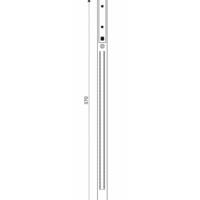 Prolongateur de serrure à encastrer 370mm - Gedimat - THIRARD