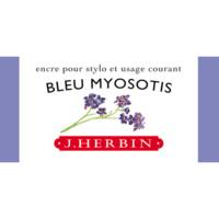 Encre traditionnelle à stylo en flacon "D" 30ml Bleu myosotis - HERBIN