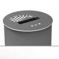 Mégotier Contemporain avec seau 16 Litres