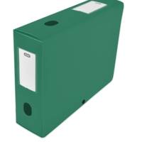 Boite Classement Polypropylène Memphis à Plat Dos 80mm 240 x 320mm Vert