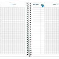 Cahier de textes Sports 17x22 cm Motif Aléatoire