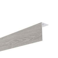 Profilé d'angle extérieur alu chêne clair - Gedimat - MEP