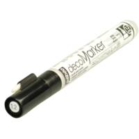 Marqueur acrylique Pointe ronde 1,2mm blanc - PÉBÉO