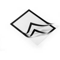 Sachet 2 Cadres d'Information Duraframe A4, Autocollant avec Fermeture Magnétique Or