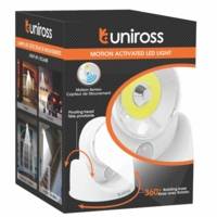 Lampe LED Sans Fil à Piles à Détecteur de Mouvement avec Adhésifs pour Escaliers, Placard, Couloirs, Chambre à Coucher, Cuisine, etc