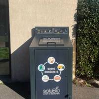 Abri-bac pour conteneur à biodéchets 240 L Solubac - Solubio
