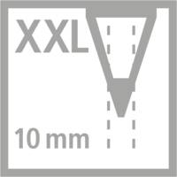 Crayon WOODY 3 en 1 Extra large noir de bougie - STABILO