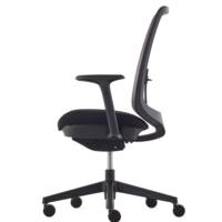 Fauteuil Verus dossier suspension graphite Herman MILLER avec accoudoirs