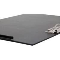 Porte-bloc carton plastifié format A4 paysage noir - MAUL