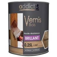 Vernis bois ADDICT brillant incolore - Gedimat - RECA