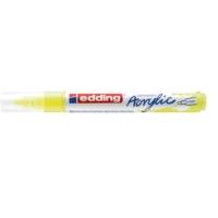 Marqueur acrylique moyen 5100 jaune fluOrescent 2-3 mm - EDDING