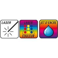 Intercalaires à onglets personnalisables 12 touches, A4, 180 microns Polypropylène transparent + Onglets Bristols imprimables