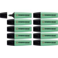 Surligneur BOSS ORIGINAL Rechargeable Pointe Biseautée 2-5 mm Turquoise - STABILO