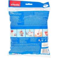 Recharge Classique pour Turbo et Easy Wring & Clean, Microfibres, Blanche