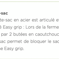 Corbeille urbaine Contemporaine Evolution 2x100 L porte sac bi-flux