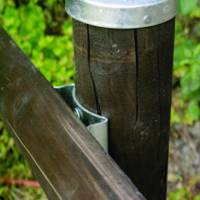 Capuchon de poteau pour poteaux en bois - Gedimat