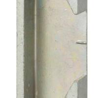 Gâche galet à encastrer réversible bois 85x18x9mm - Gedimat - THIRARD