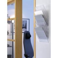 Kit 6 porte brochures "FLEXIBOXX 6" A4 Paysage Extensible Transparent