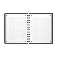 MEETINGBOOK A5+ 90g 100 pages petits carreaux - OXFORD