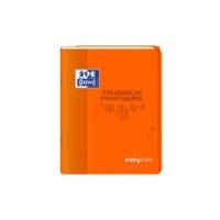 Cahier TP esaybook agrafé 17x22cm 80 p 90-120G seyès/uni couleurs aléatoires