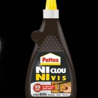 Colle à bois liquide NI CLOU NI VIS - Gedimat - PATTEX