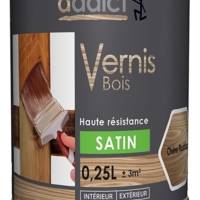 Vernis bois ADDICT satin incolore - Gedimat - RECA