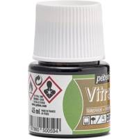 Flacon 45ml peinture Vitrail BRUN AMBRE - PÉBÉO