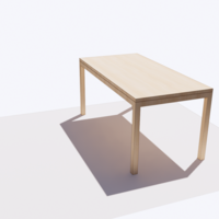 Bureau table L1600