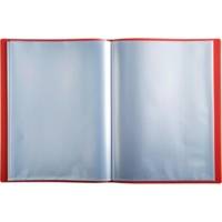 Protège-documents en polypropylène souple OPAK 20 vues - A4 Rouge - EXACOMPTA