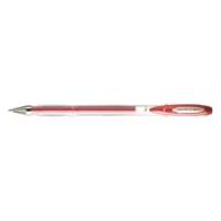 Roller encre gel Signo UM120NM pointe moyenne 0,7mm Rouge Métal - Uni-Ball