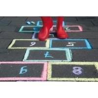 Pot de 20 craies géantes couleurs assorties