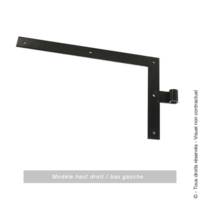 Equerre bout droit D14 250x300mm - lot de 2 pièces - Gedimat - AFBAT