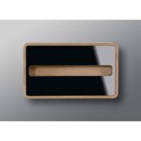 Présentoir pour cartes de visite, chêne, 30 cartes