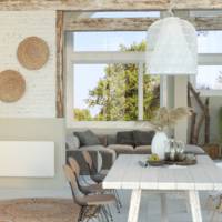 Radiateur connecté à inertie fonte+façade chauffante horizontal HEKLA blanc - Gedimat