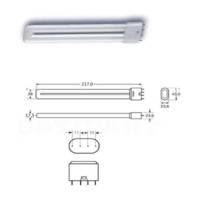 Lampe fluorescente DULUX L 840 Culot 2G11 18 Watts 1.200 lm