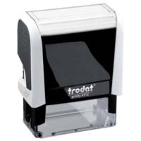 Tampon X-print 4912 Formule Commerciale Texte + Picto  "PAYÉ" Rouge