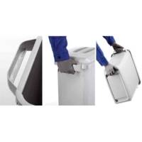 Poubelle DURABIN 60L Rectangulaire SANS couvercle H 615 mm Gris