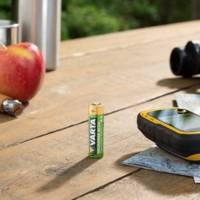 Lot de 2 Piles rechargeables NiMH "RECHARGE ACCU Recycled", Micro AA, 2.100mAh