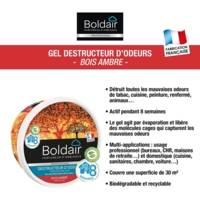 Pot 300g Gel destructeur d'odeurs bois ambré