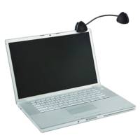 Porte-copies Flex Clip avec bras flexible Noir