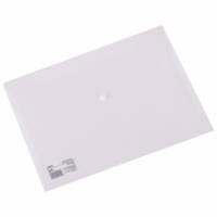 Pochette porte documents Aurora A4 Transparent 0.12mm fermeture pression