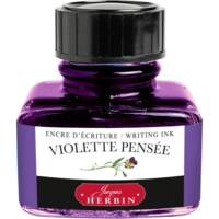 Coffret La Perle des Encres - Violette Pensée, Porte-plume et 5 Plumes - HERBIN