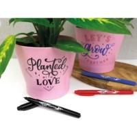 Marqueur Permanent MONO twin 0,8 et 0,4 mm Bleu - TOMBOW